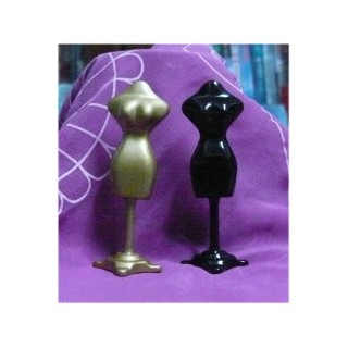 Bust 8 cm black pattern Amanda Yeh