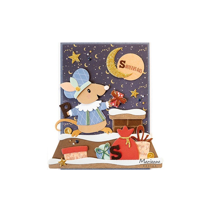 (COL1559)Collectables Roof top by Marleen