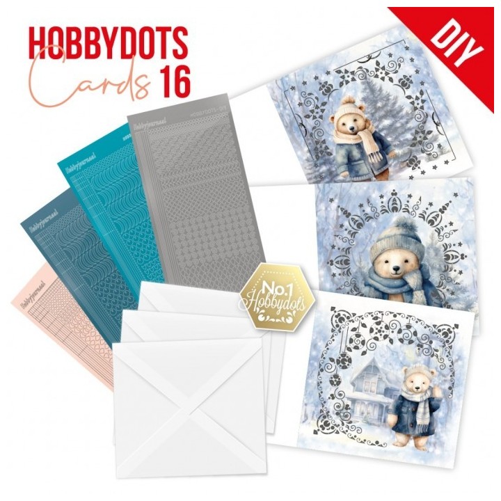 (DODOPP016)Dot and Do Cards 16 - Berries Beauties - Navy Winter