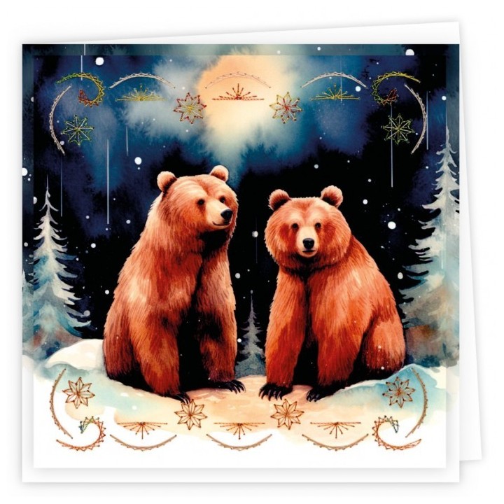 (STDOPP008)Stitch and Do Cards 8 - Berries Beauties - Grizzly