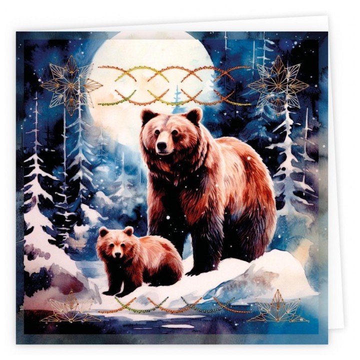 (STDOPP008)Stitch and Do Cards 8 - Berries Beauties - Grizzly