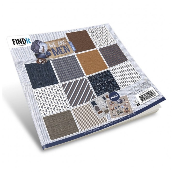 (ADPP10062)Paperpack - Amy Design - We Are Men - Design