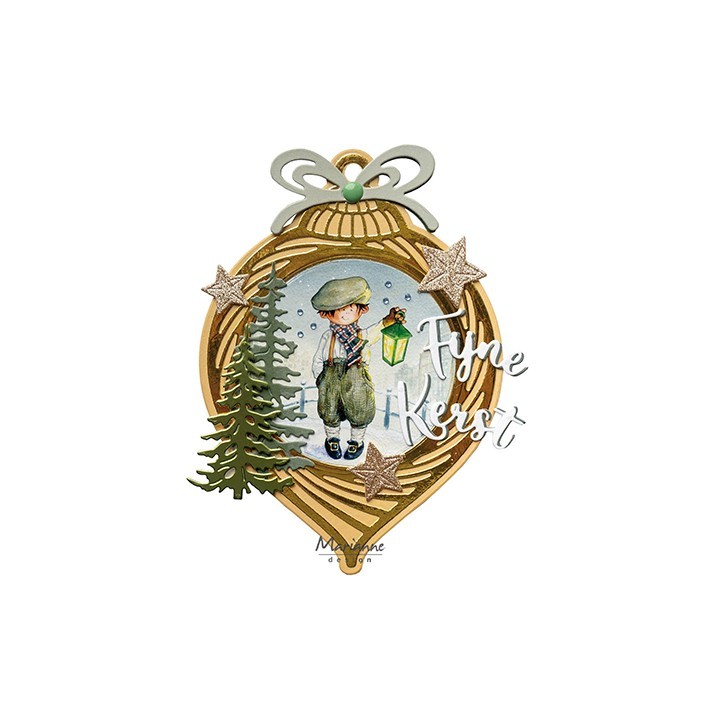 (LR0871)Creatables Open Christmas bauble