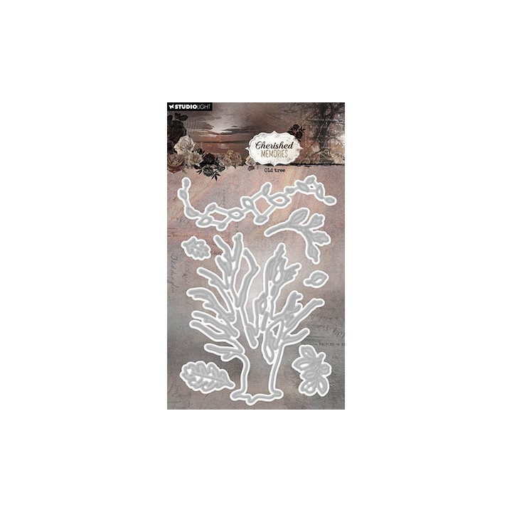 (SL-CM-CD943)Studio Light Cutting Die Old tree Cherished Memories nr.943
