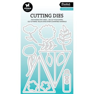 (SL-ES-CD928)Studio Light SL Cutting Die Bouquet pop-up Essentials nr.928