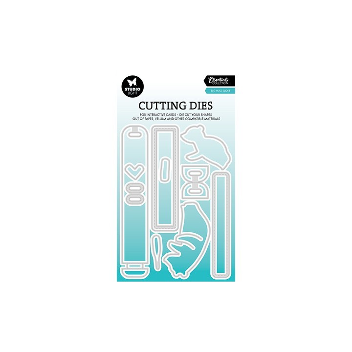 (SL-ES-CD930)Studio Light SL Cutting Die Hug slider Essentials nr.930