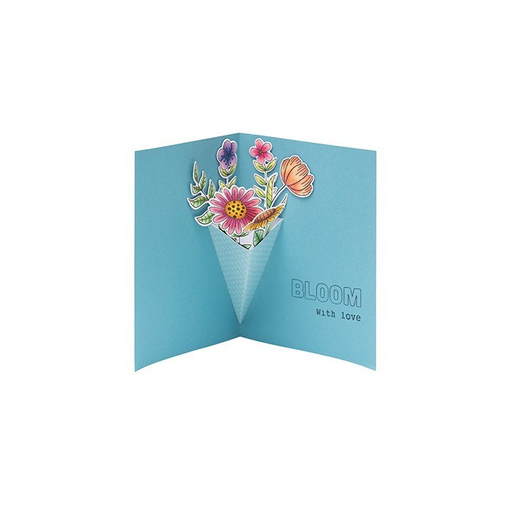 (SL-ES-STAMP760)Studio light SL Stamp Bouquet pop-up Essentials nr.760