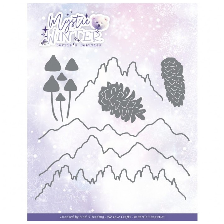 (BBD10030)Dies - Berries Beauties - Mystic Winter - Mystic Landscape