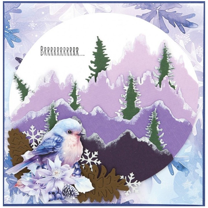 (BBD10030)Dies - Berries Beauties - Mystic Winter - Mystic Landscape