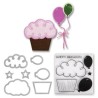 Framelits die sets with stamps