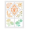 Stencil Viva Decor